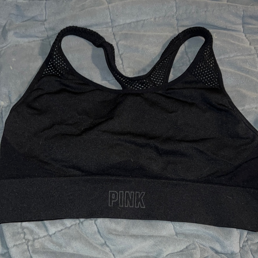 Gently used Pink Victoria’s Secret sports bra